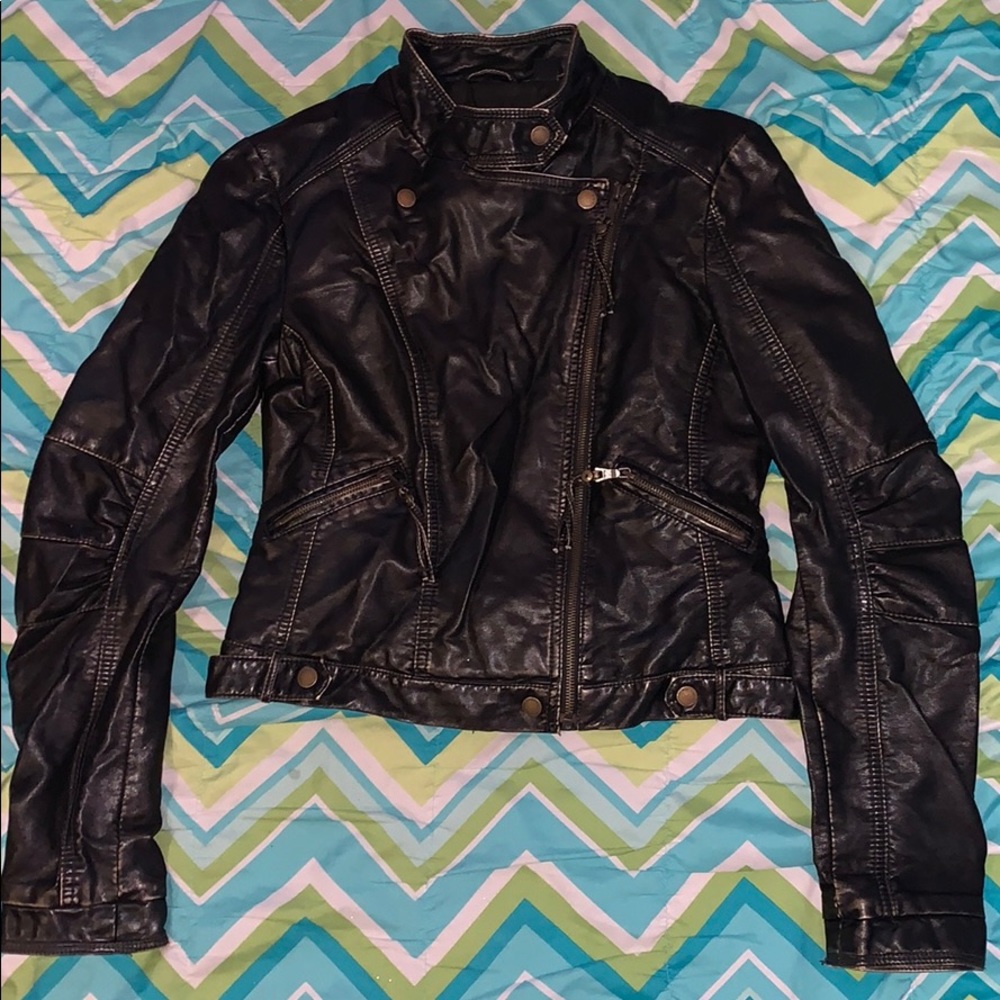Big Chill Vintage Motorbike Jacket/ Size Small